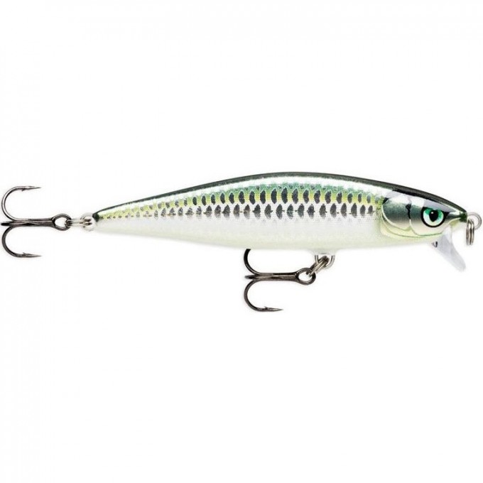 Воблер RAPALA Flat Rap FLR08-BLK Воблер RAPALA Flat Rap FLR08-BLK